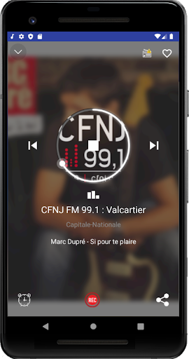 Radios du Québec en direct Screen 2
