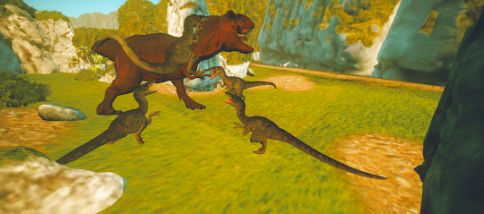Hungry Raptors: Dinosaur Games