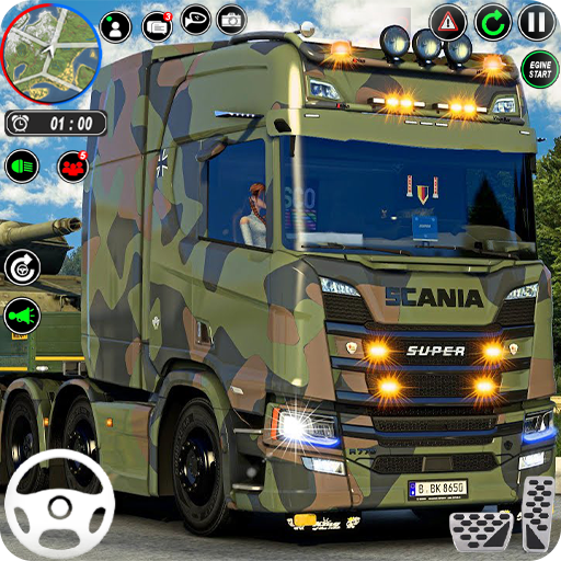 US Army Truck Military Game 3D logo