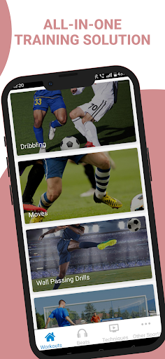 Screenshot of Soccer: Speed & Agility