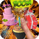 Girl Birthday Explosive Flame icon
