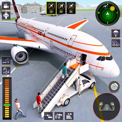 Real Airplane Flight Sim 3D  Icon