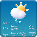 Cover Image of Unduh Weather Live  APK