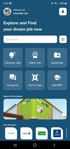 Jobify - IT Job Matching Screen 2