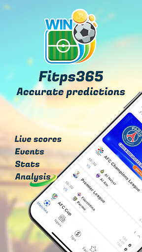 Android application fitps365-Ai score prediction screenshort