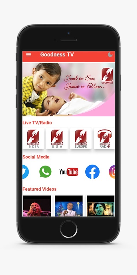 #2. Goodness TV (Android) Bởi: GOODNESS MEDIA