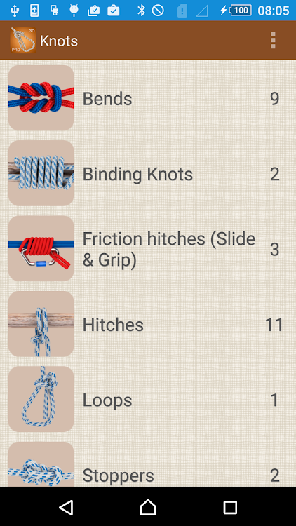 How to Tie Knots - 3D Animated - 1.0.22 - (Android)