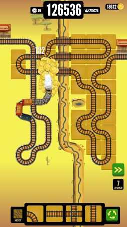 Game screenshot Gold Train FRVR apk download