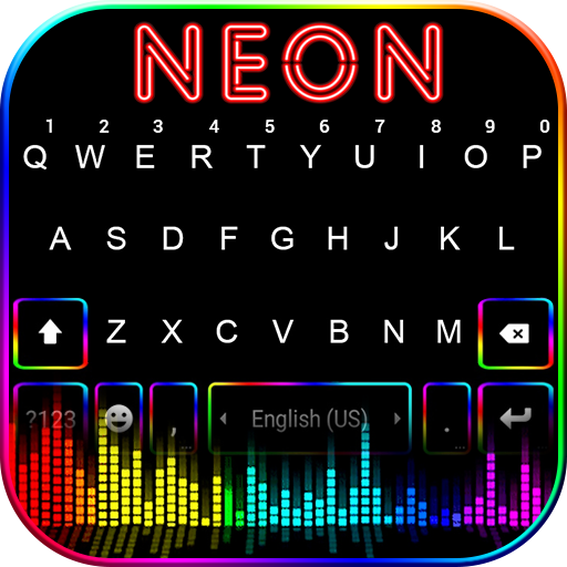 Neon Music Live Theme logo