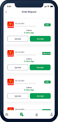 6amMart Delivery Screen 2