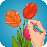 How to Draw Flowers icon