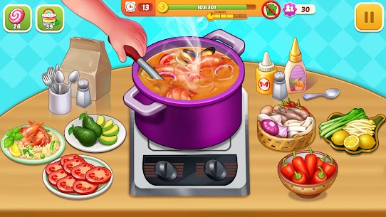 Crazy Kitchen Cooking Game MOD APK (Money) free on android 1