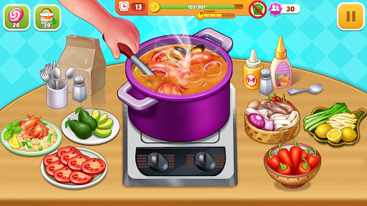 Crazy Kitchen: Cooking Game screenshots apk mod 1