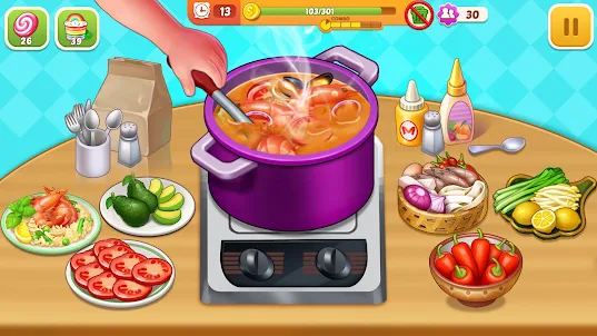 Crazy Kitchen: Cooking Game