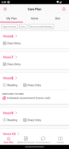 Android application Badger Notes screenshort