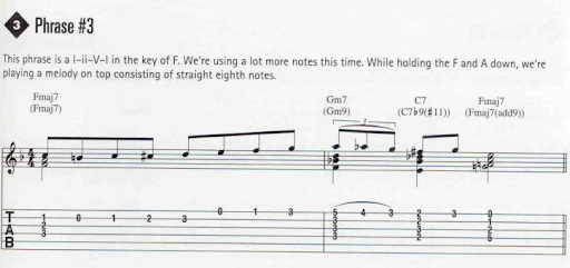 Chord Melody Phrases Screen 2