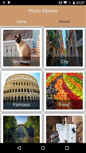 Android application Recompose Photo Puzzle screenshort