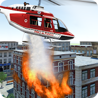 Modern Firefighter Helicopter