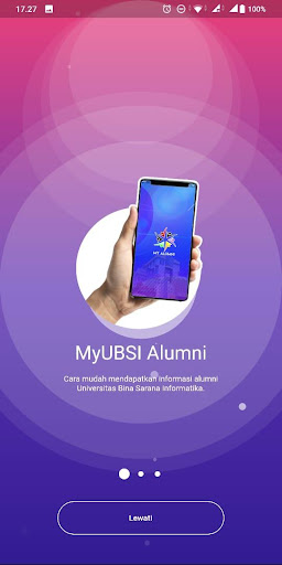 MyUBSI Alumni Screen 2
