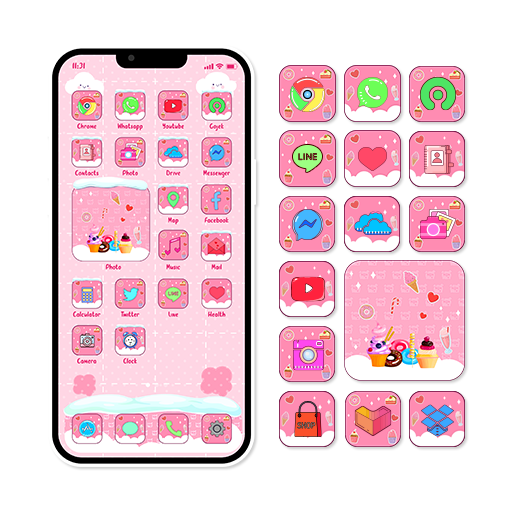 Wow Pig Theme - Icon Pack