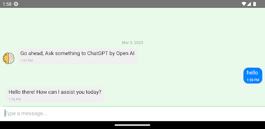 Chat with Chat GPT officialAPI