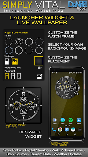 Simply Vital HD Watch Face Screen 2
