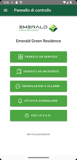 Android application Emerald Green Residence screenshort