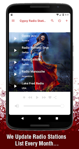Gypsy Radio Stations Screen 3