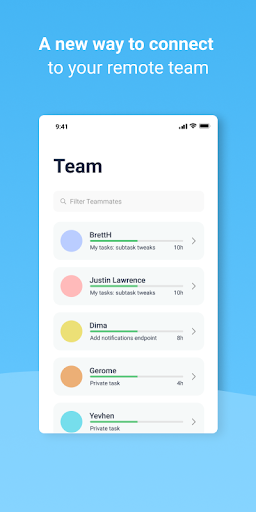 Android application Tyto: Work Done Fun! screenshort
