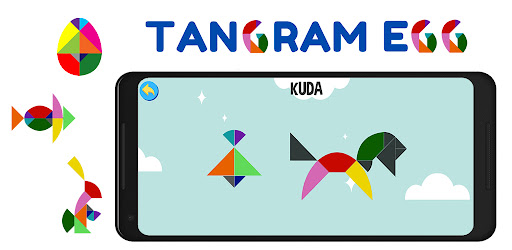 Android application Puzzle Tangram Egg screenshort