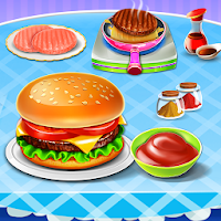 Burger Maker быстрого приготовления Кухня игры