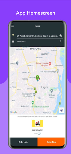 Android application Delivery Easier - HIILLA Go screenshort