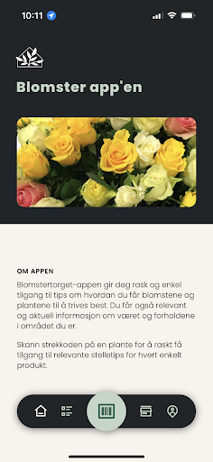 Android application Blomstertorget screenshort