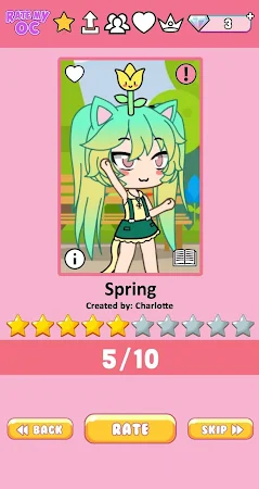 Game screenshot Rate My OC apk download