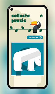 Sliding puzzle: Zoo alphabet
