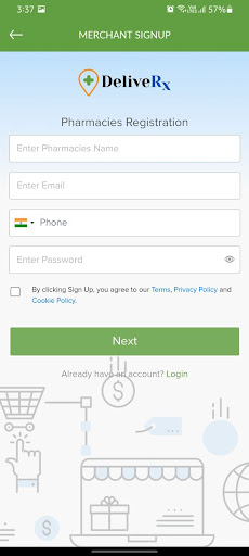 DeliveRx Merchant Screen 2