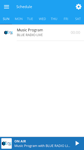 Blue Radio Screen 2