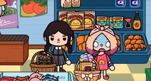 BocaToca Boca Wednesday Addams