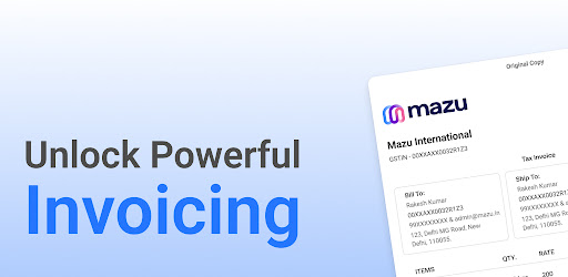 mazu Invoice Billing App
