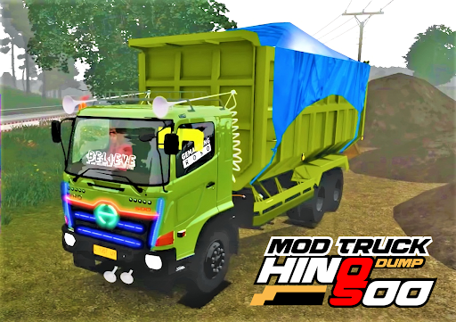 Android application Mod Truck Hina 500 Dump screenshort
