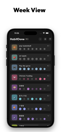 Habit Tracker Kit - HabitDone Screenshot 3 - AppWisp.com