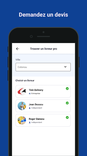 RColis PRO - Livraison Screen 2