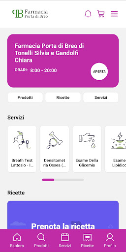 Android application Farmacia Porta Di Breo screenshort