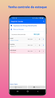 Easytick: Ingresso e Ficha