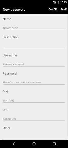 Secret Vault Screen 3