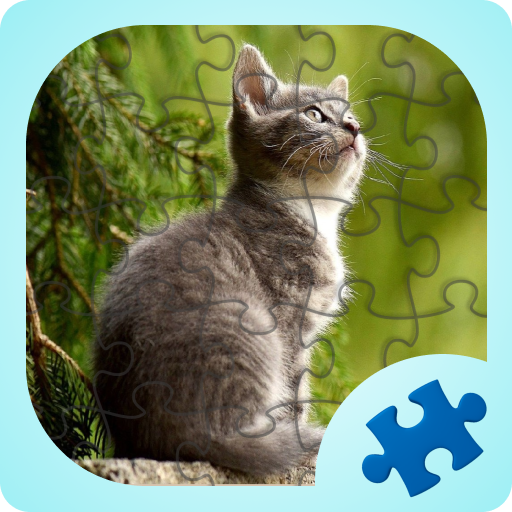 Kittens jigsaw puzzles games logo