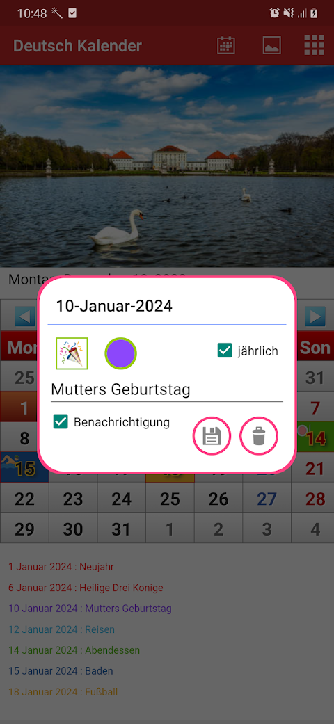 Deutsch Kalender 2024のおすすめ画像3