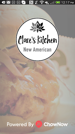 Android application Clare's Kitchen screenshort