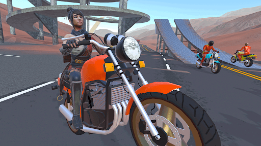 Motorcycle Traffic Rider Game 9