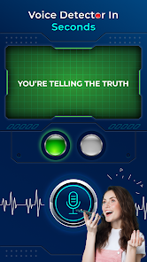 Captura de Pantalla 2 Lie Detector Simulator Prank android